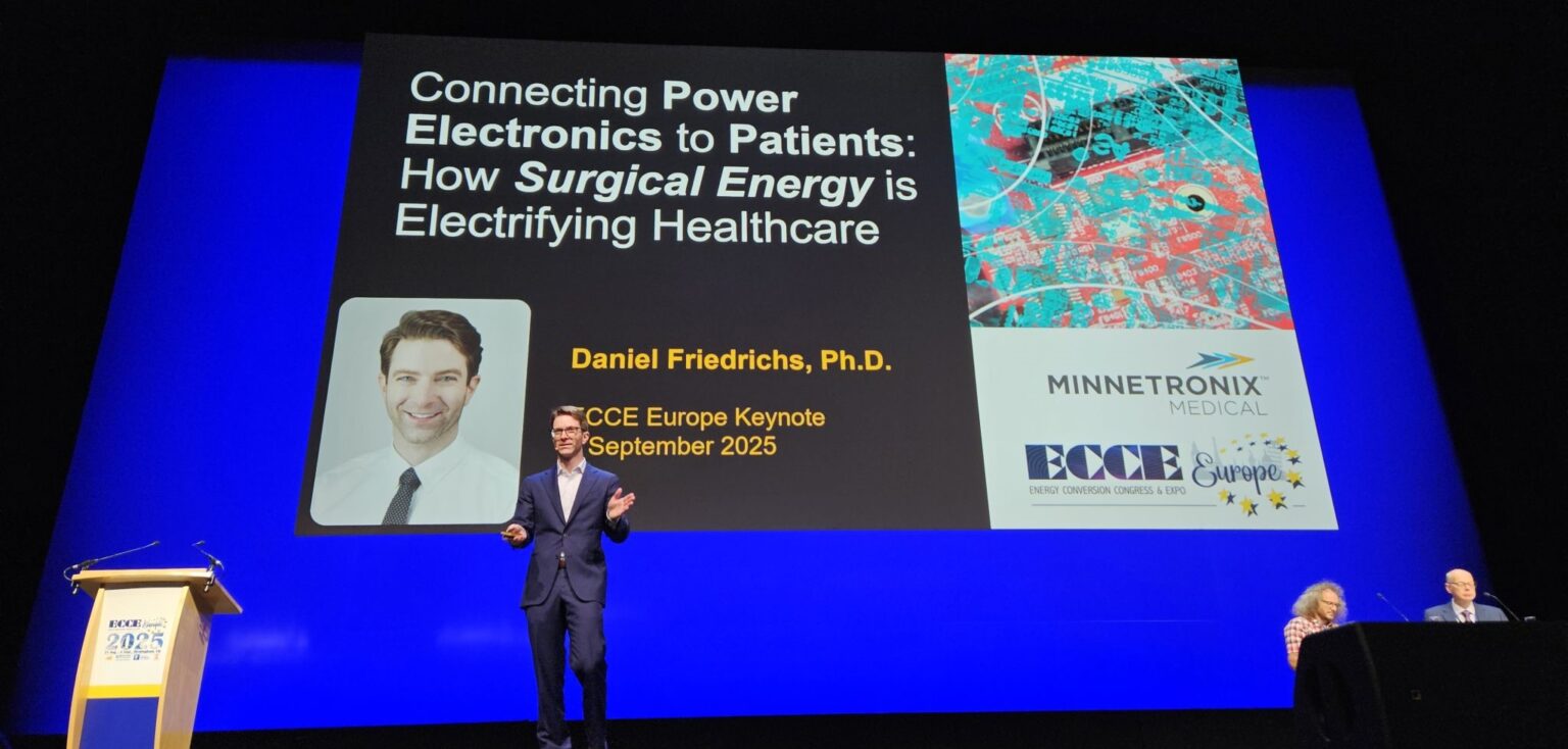 Daniel Friedrichs presenting at the 2025 ECCE Conference.